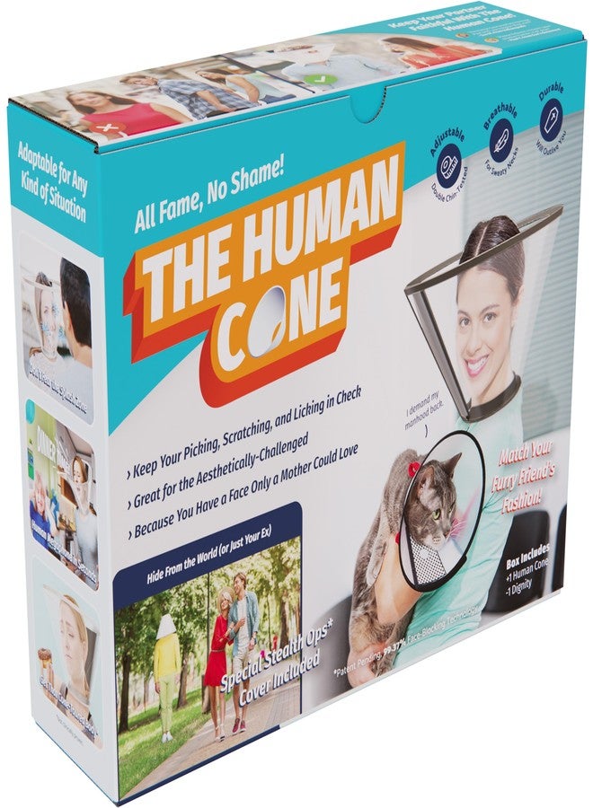 Witty Yeti Hilarious Human Cone Gag Gift Empty Box. Wrap Your Real Present with This Convincing Fake Prank Box for Men or Women. Funny White Elephant Practical Joke for Birthday or Christmas Parties. - Image 1